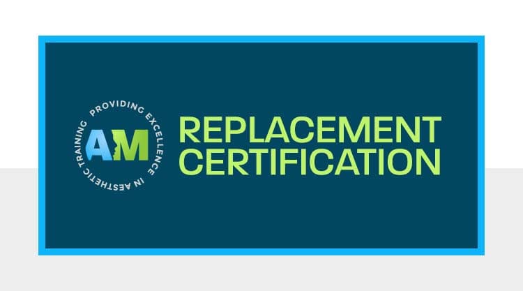 Replacement Certificate